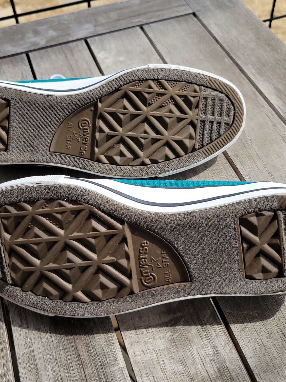 Converse Chuck Taylor Canvas Low Top Teal Sneakers Unisex Womens Sz. 6 - Picture 6 of 7